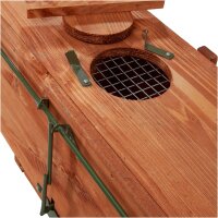 Frankonia Holzkastenfalle zweitürig  Maße (LxBxH) 120x25x25 cm, Gewicht 15 kg
