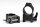 QD-Ringe Warne QD Stahl Ringe 1" (1 Zoll) Weaver vertikal geteilt