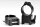 QD-Ringe Warne QD Stahl Ringe 30mm Weaver vertikal geteilt