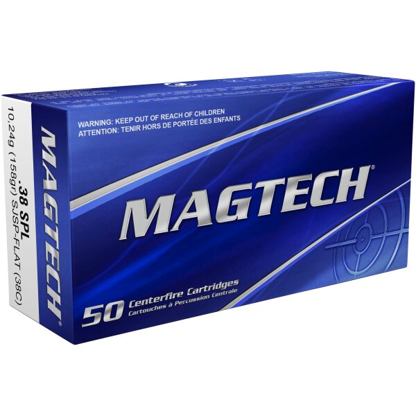 Magtech SJSP 10,24g/158grs. .38 Spec.