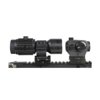 Primary Arms 6x Red DFot Magnifier GenII Black