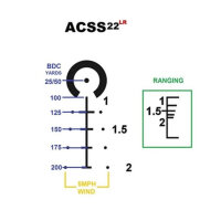 Primary Arms Classic 6x32mm ACSS-22LR 1" (1 Zoll) .22lr