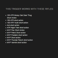 Timney Abzug m/S Mossberg 100ATR Short