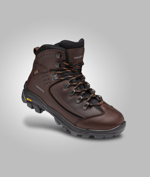 Schuhe Konustex Incito-Lederstiefel / Größe 41 Höhe=14cm Waterproof
