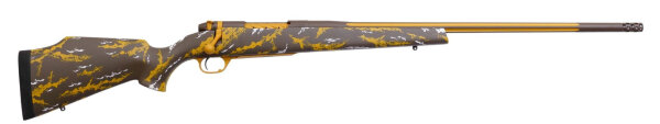 Weatherby MARK V COWPOKE .300 WEATH MAG 26"/66CM 2-TONE BRAUN/GOLD FLUTED 5/8"-24
