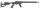 Ruger PRECISION RIMFIRE .22 LR 18"/46CM 1/2"-28 SCHWARZ