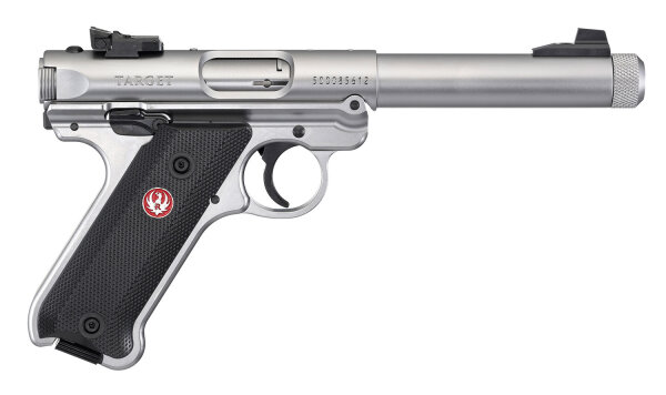 Ruger PISTOLE MARK IV TARGET .22 LR 5,5"/13,98CM SATINIERTER EDELSTAHL