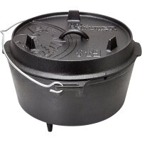 Petromax Dutch Oven Feuertopf mit Standfüßen...