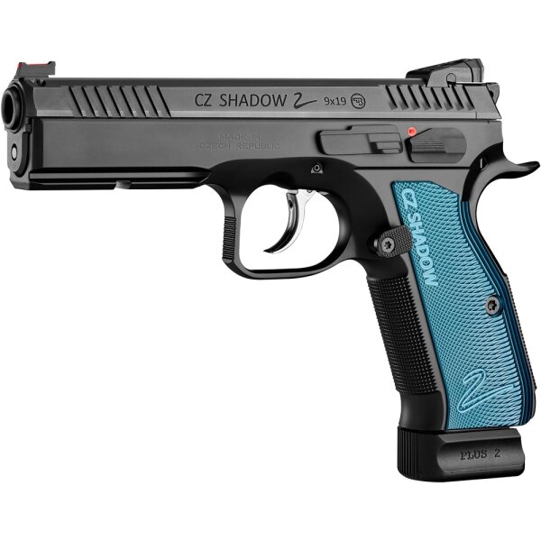 CZ SHADOW 2 SA/DA Schwarz/Blau 9mm