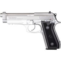 Taurus PT 92  SS17 Rail, Stainless Steel matt, 17 Schuss...