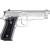 Taurus PT 92  SS17 Rail, Stainless Steel matt, 17 Schuss...