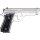 Taurus PT 92  SS17 Rail, Stainless Steel matt, 17 Schuss Pistole