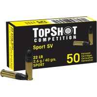 TOPSHOT Competition Black Edition SV 2,6g/40grs. .22 lfB.
